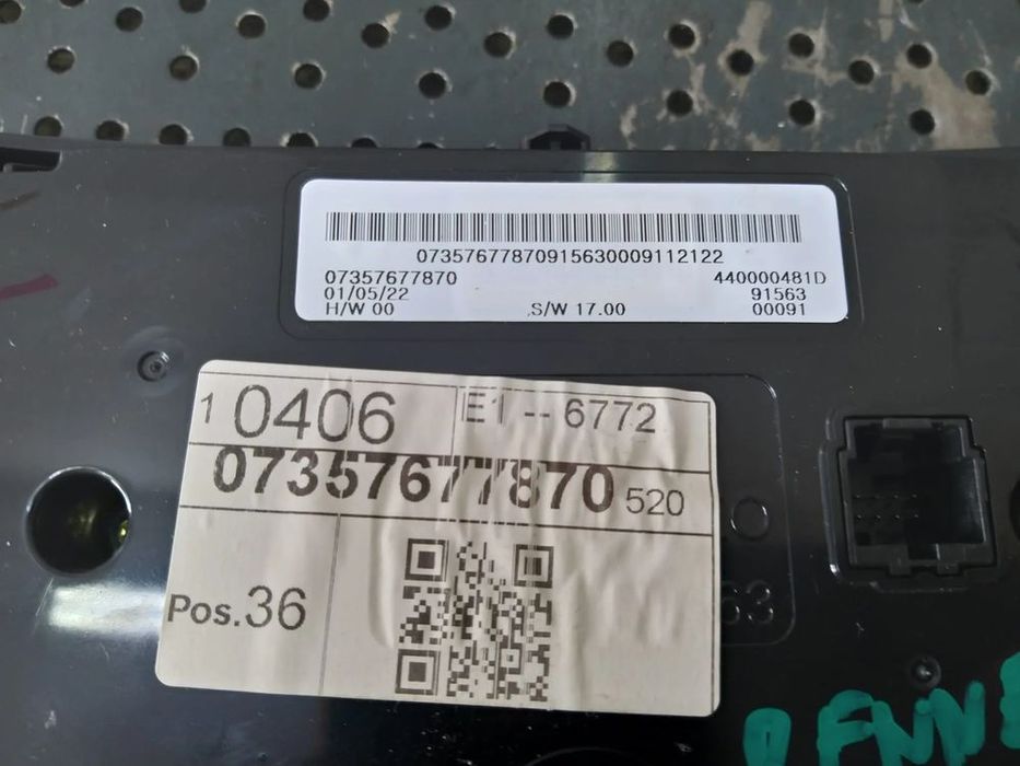 Panou clima ac bloc butoane avarii parcare radio jeep renegade 07357677870