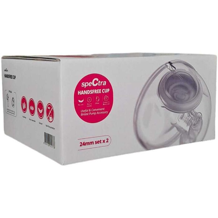 Set de cupe Hands Free pentru colectarea laptelui matern Spectra, 24 mm