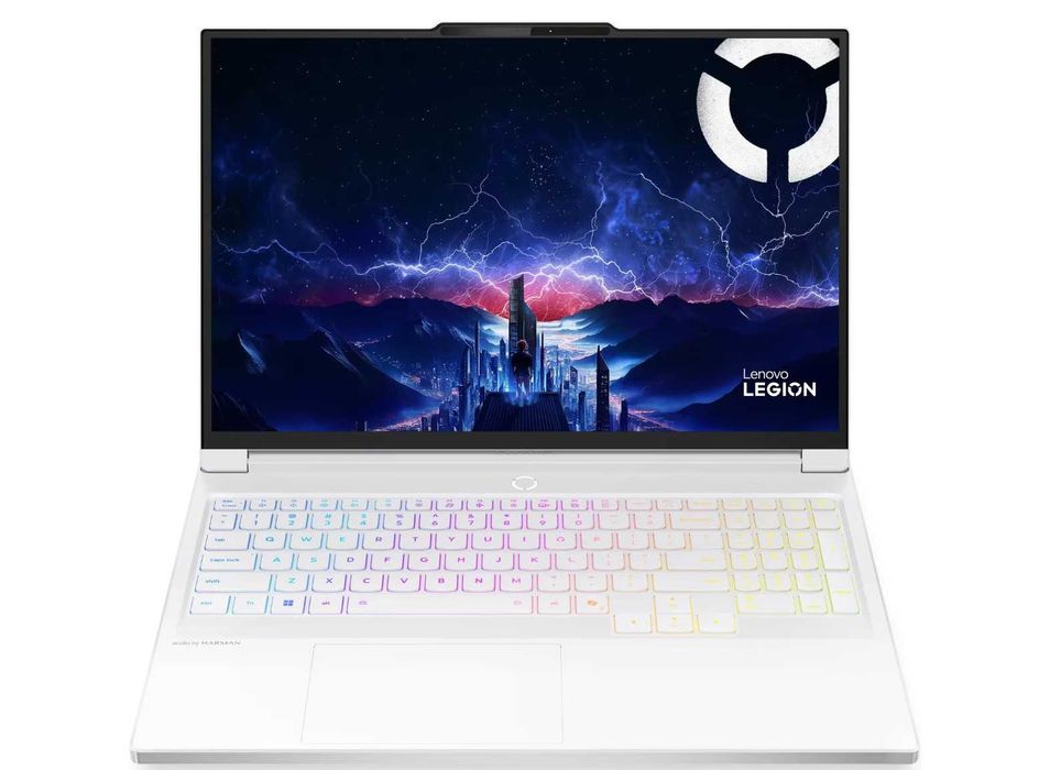 Лаптоп Gaming Lenovo Legion 7 16IAX10, Intel Core™ Ultra 9 275HX, 16" OLED, 240Hz, 32GB DDR5, 5TB SSD, NVIDIA® GeForce RTX™ 5060 8GB, Glacier White
