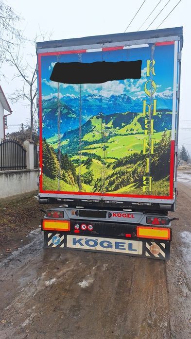 Ansamblu MAN TGX 480 Euro 6 (2015) + Kögel 2010 – Stare foarte bună
