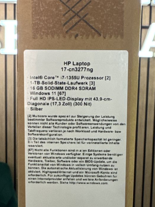 Laptop HP i7-1355U / 1TB / 16GB RAM / Sigilat