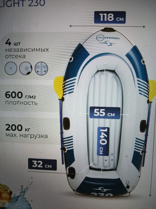 Лодка для рыбалки и отдыха