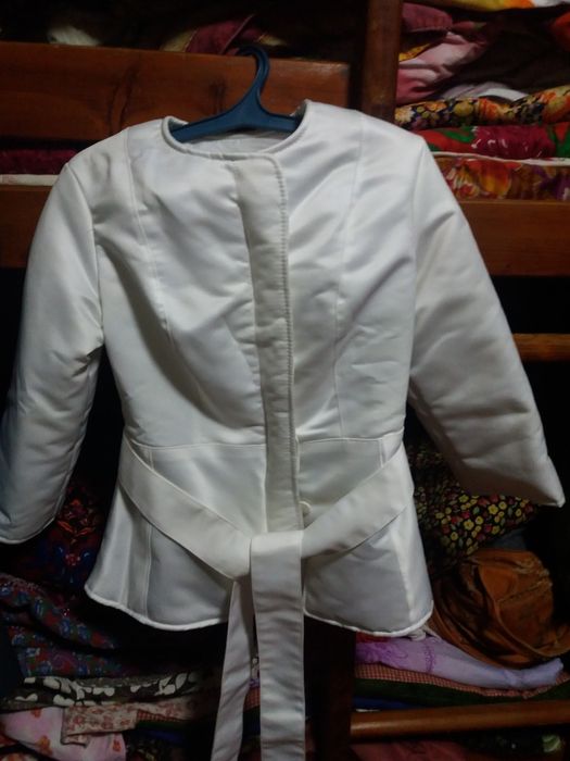 Накидка на свадебное платье