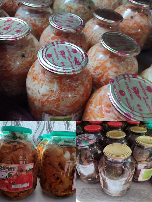 Продам капусту маринованную, грибы соленые.