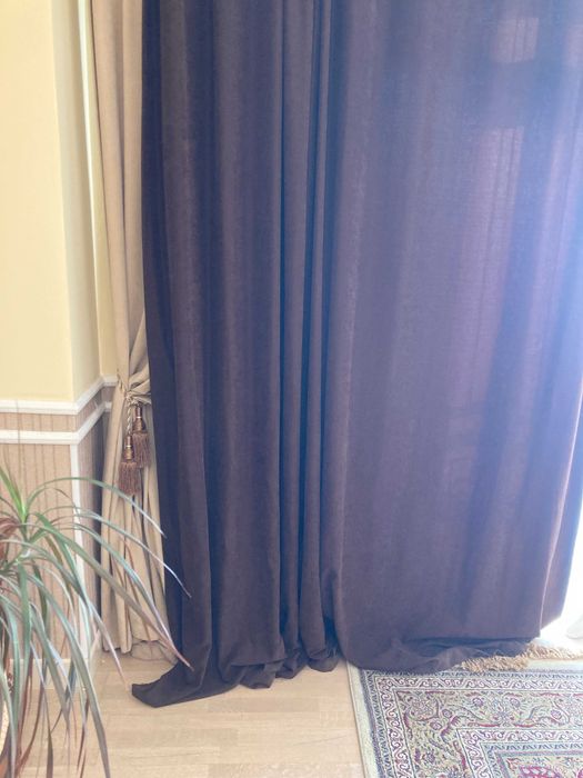 Шторы и тюль б/у