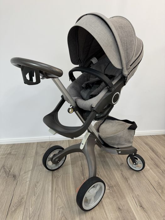 Carucior Stokke v4. 3 in 1 ( parte sport, landou, scoica) +CADOU
