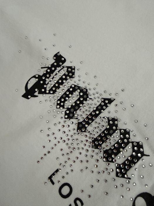 Tricou PALM ANGELS marime L nou rhinestone