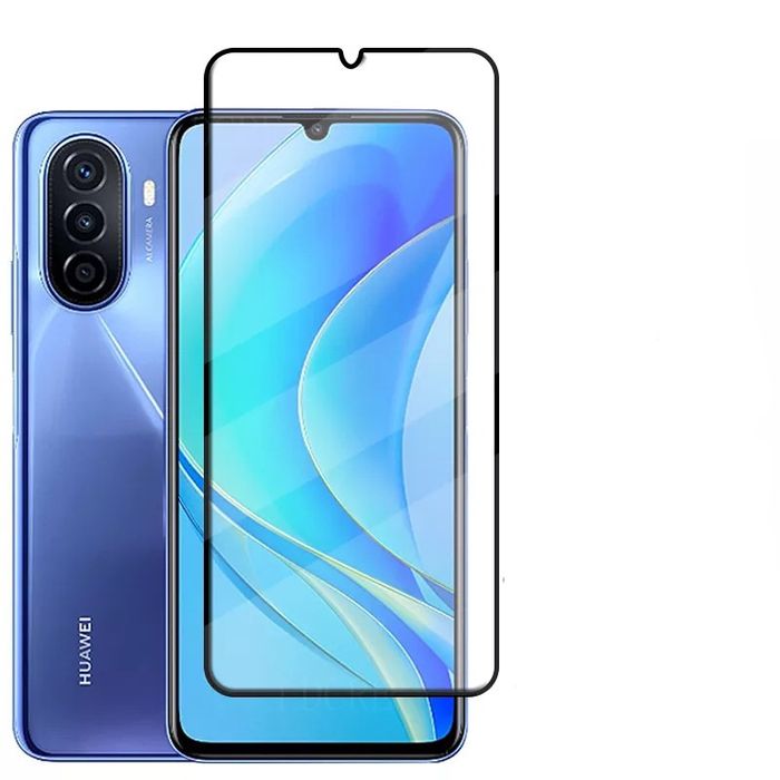 Huawei Nova 10 SE Y61 Y70 8i / 5D ЦЯЛО ЛЕПИЛО Стъклен протектор