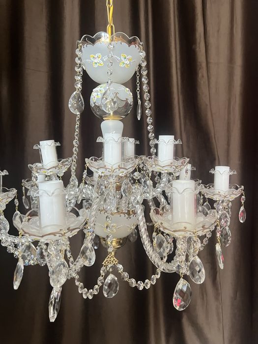 Люстра. Хрусталь. Посуда. Винтаж. Классика
