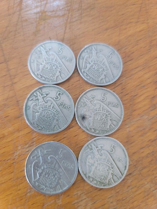 Monede spaniole pesetas