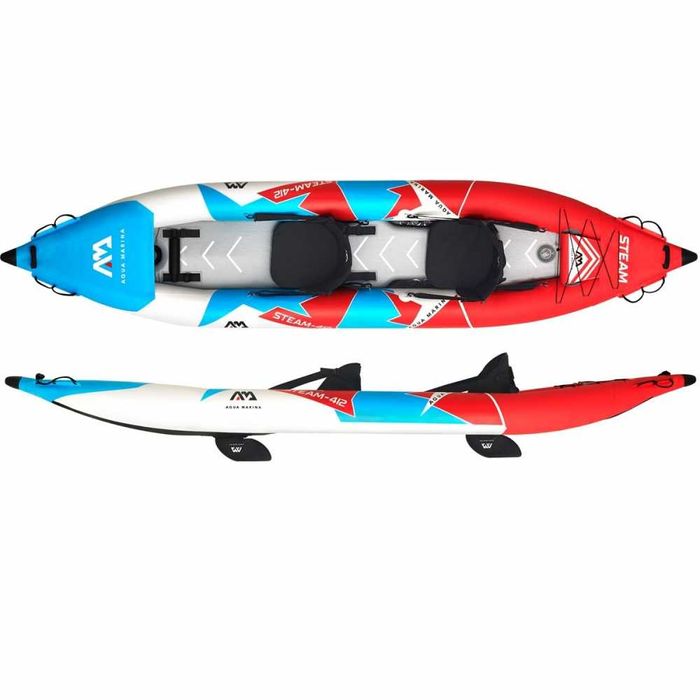 Kayak Aquamarina Steam 412 (vasle incluse)