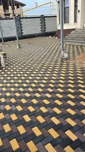 Укладка брусчатки, Тратуарный плитка.