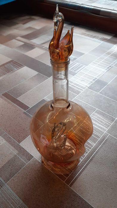 Графин стеклянный для спиртных напитков