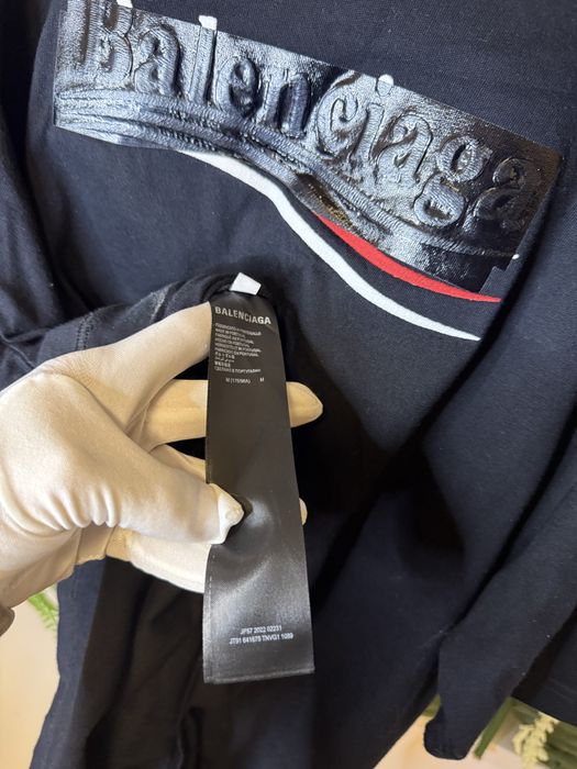 Tricou Balenciaga Campaign Gaffer