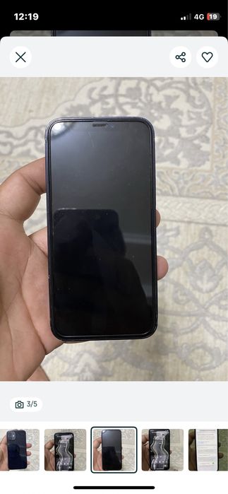 айфон 12 мини 65000теңге