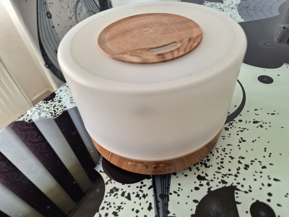 Difuzoare Aromaterapie LED + Boxă Bluetooth Smart Cecotec 500ml + Uleiuri CADOU
