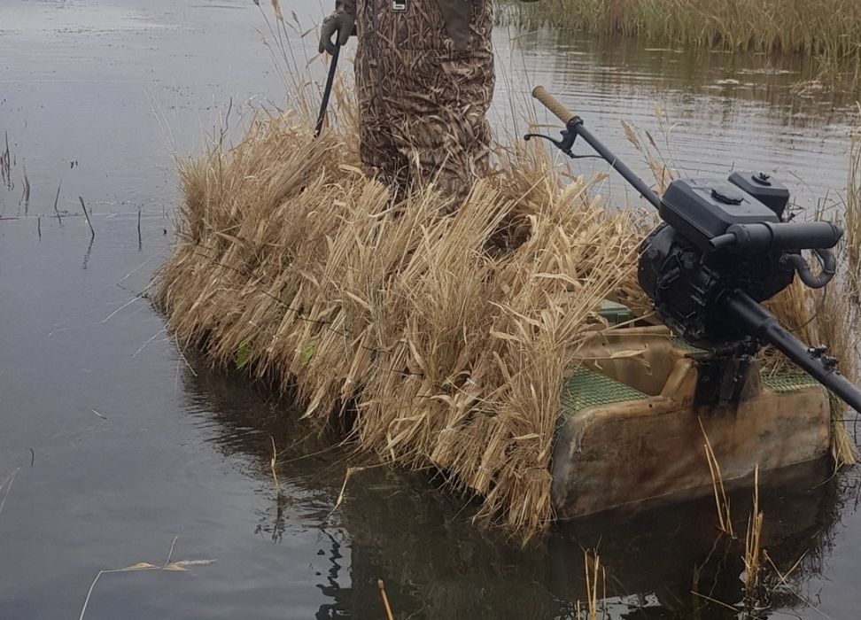 Лодка-скрадок стеклопластик