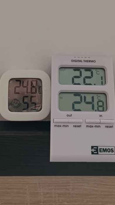 Термометър с влагомер дигитален hygrometer