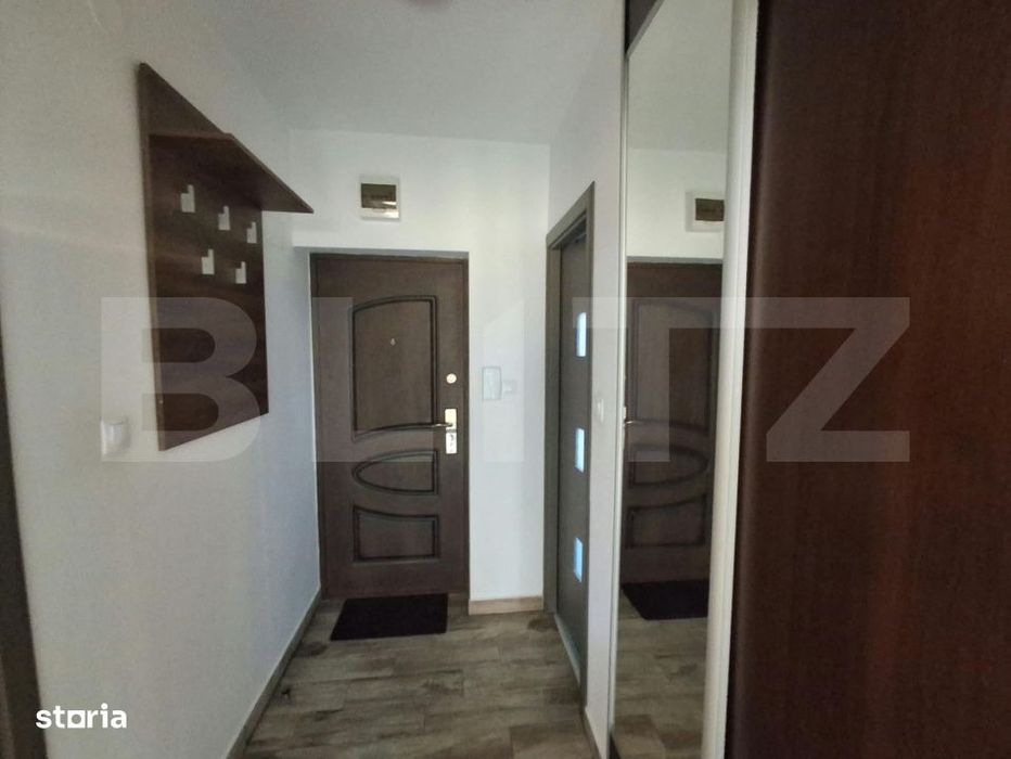 Apartament cu 1 camera, 34 mp + curte propie 28 mp, zona Rediu