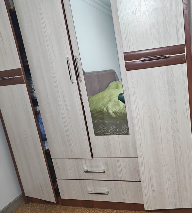 Шкаф для одежды с зеркалом