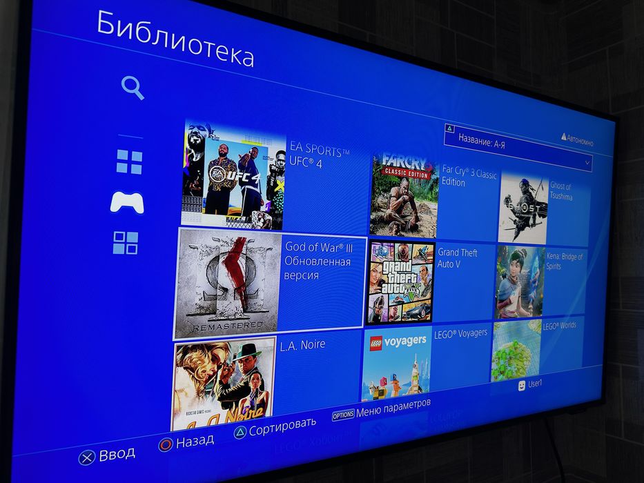 Продам прошитую PlayStation 4 Slim 1TB 46 игр | PS4 | пс4 слим Hen