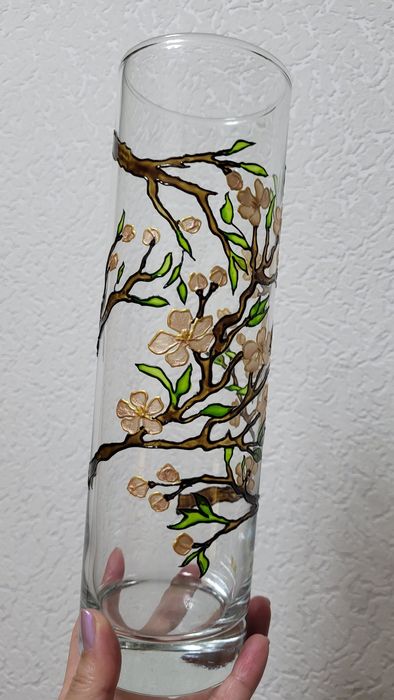 Подарок милой девушке, весенняя ваза