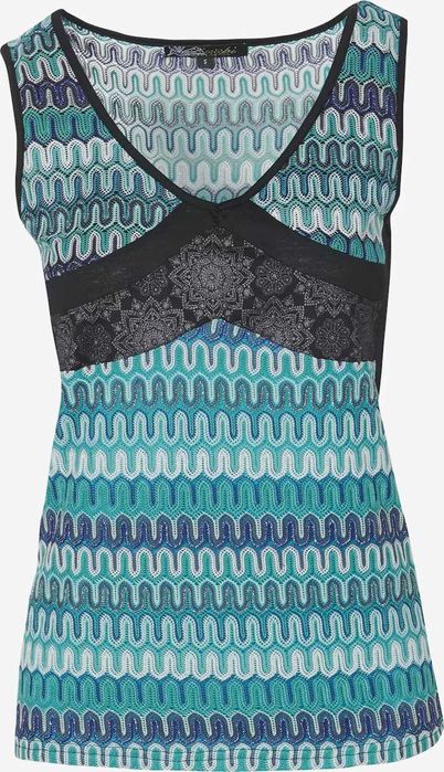 Дамски топ Koroshi, 95% полиестер, Многоцветен, XL