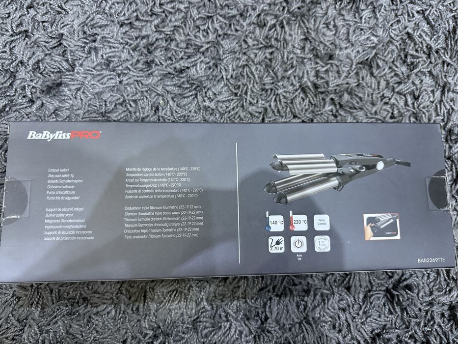 BABYLISS PRO triple barrel waver плойка щипцы для волос