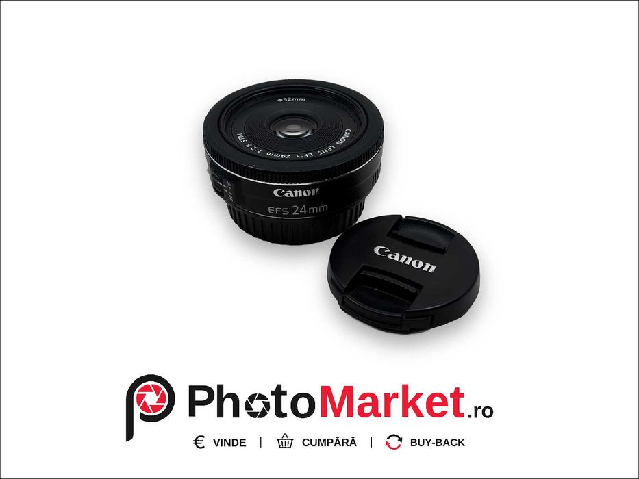 Canon EF-S 24mm F2.8 STM - factura + garantie