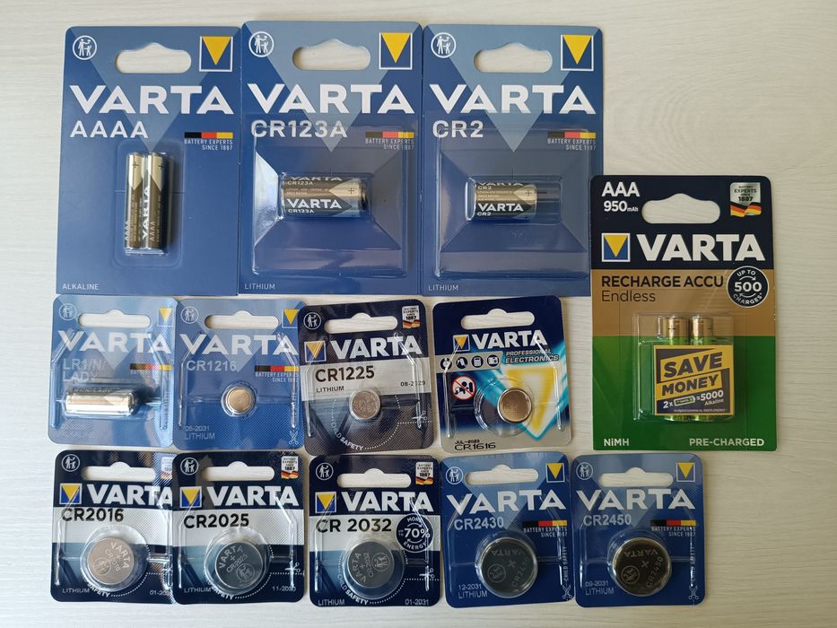 Батарейки CR3032 CR2450 CR2354 CR2412