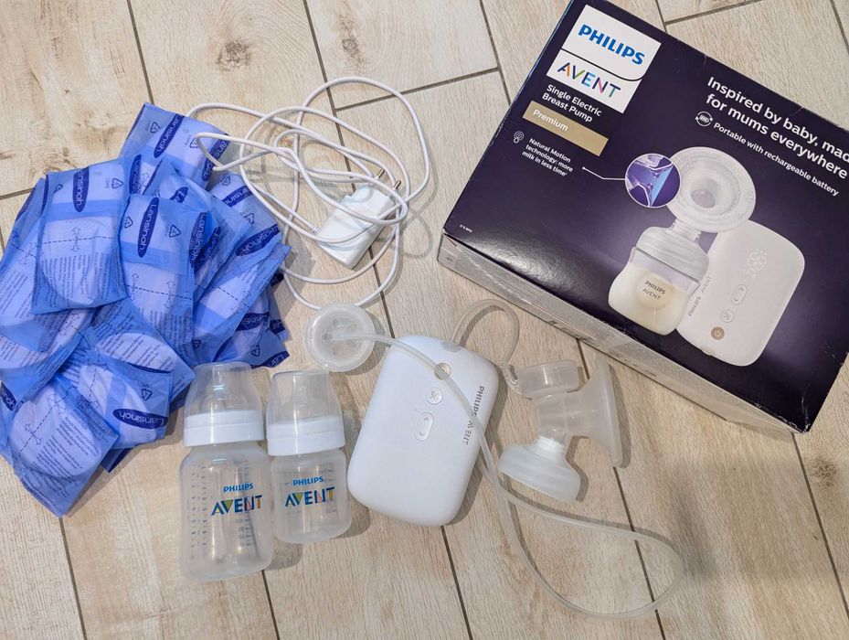 Електрическа помпа за кърма Philips Avent с кошче за новородено