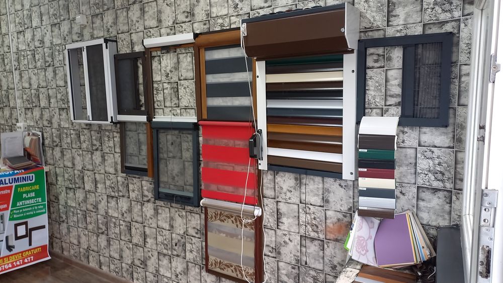 Tâmplărie PVC /aluminiu /închidere balcoane , terase/pergole /rulouri