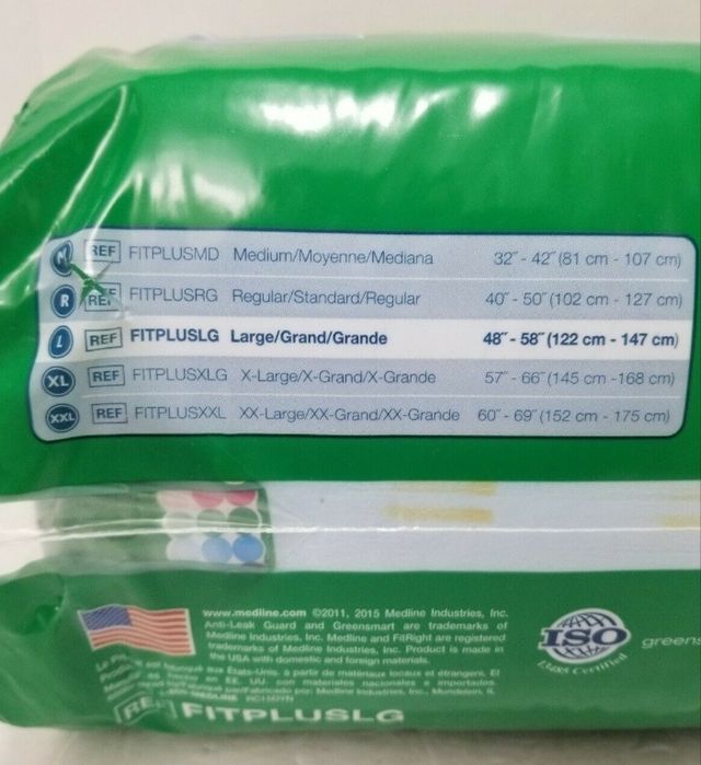 Подгузники для взрослых FITRIGHT производства США.