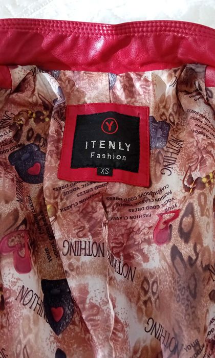 Детско кожено яке размер XS