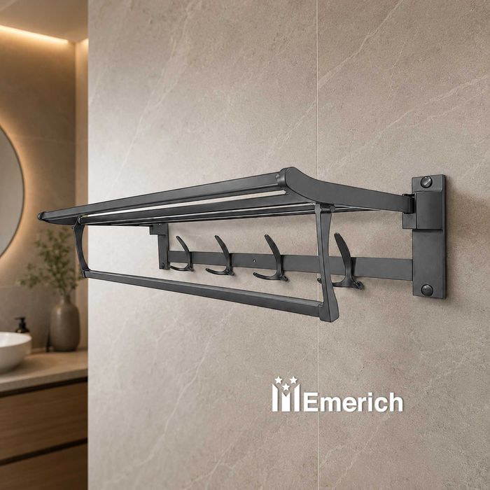 Настенная вешалка с полкой Emerich 88724-1C