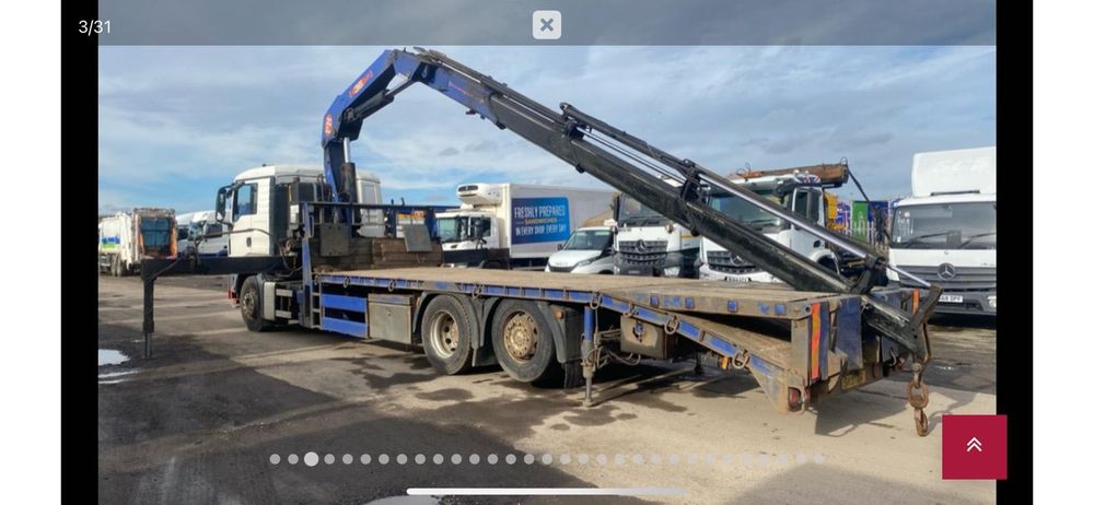 Man 26-400 Platforma + Macara