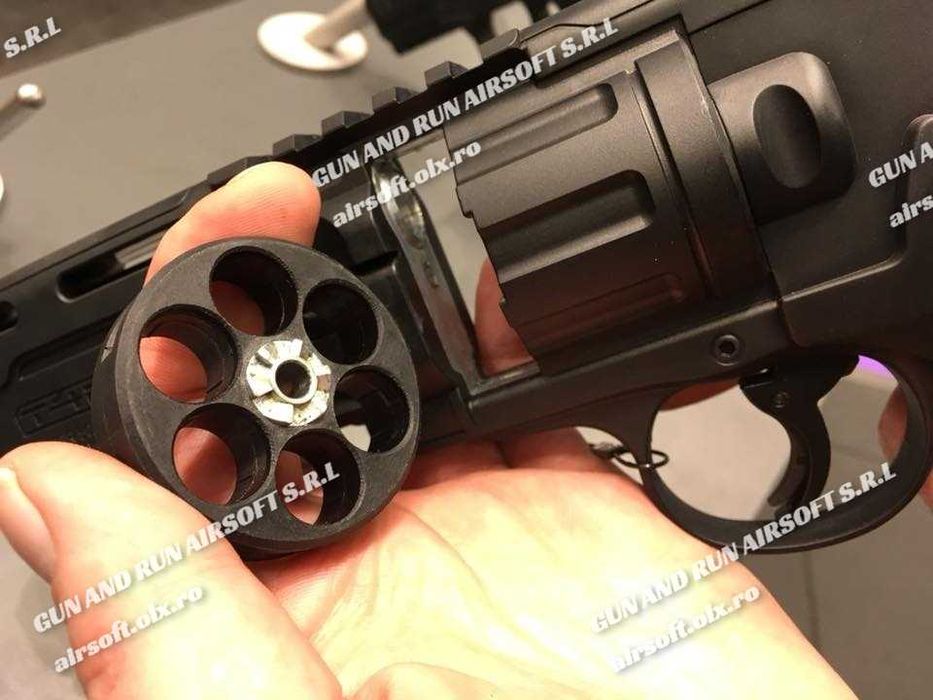 Pistol cu BILE DE CAUICUC [Premium] 22J!~ FULL METAL=>Umarex Gaz Co2