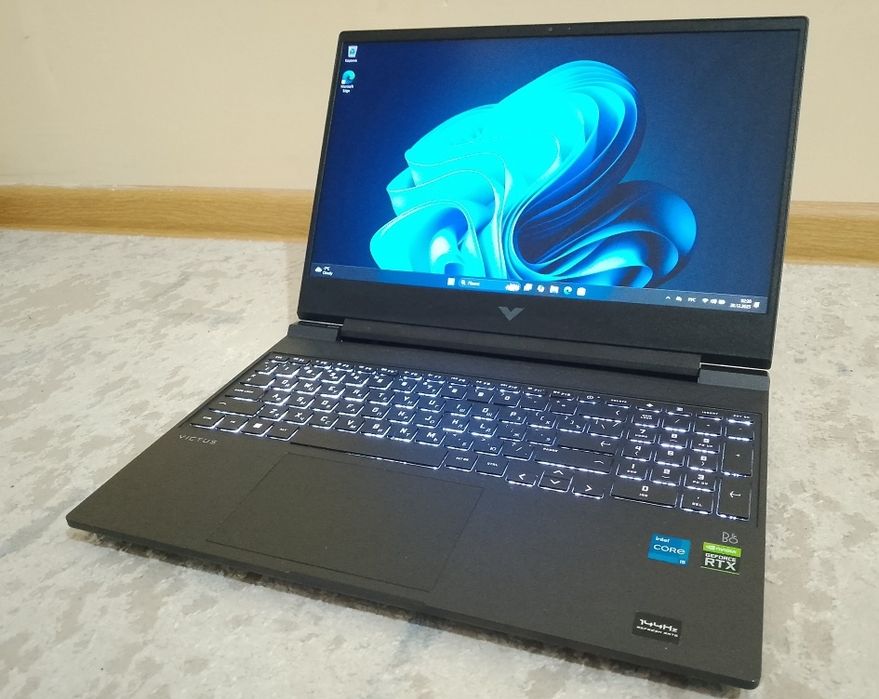 Мощный игровой ноутбук Hp Victus 15| RTX 3050| Низкие цены