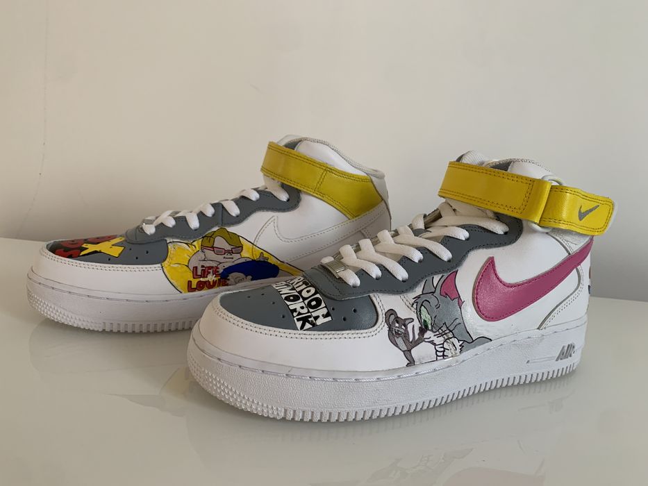 Nike air force one pictati custom