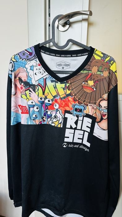 Вело блуза с дълъг ръкав