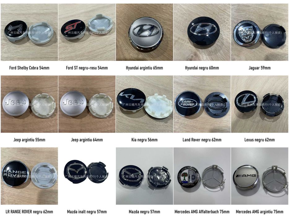 Capace Jante pentru orice marca (BMW, Audi, VW, Ford, Kia, Mini, etc.)