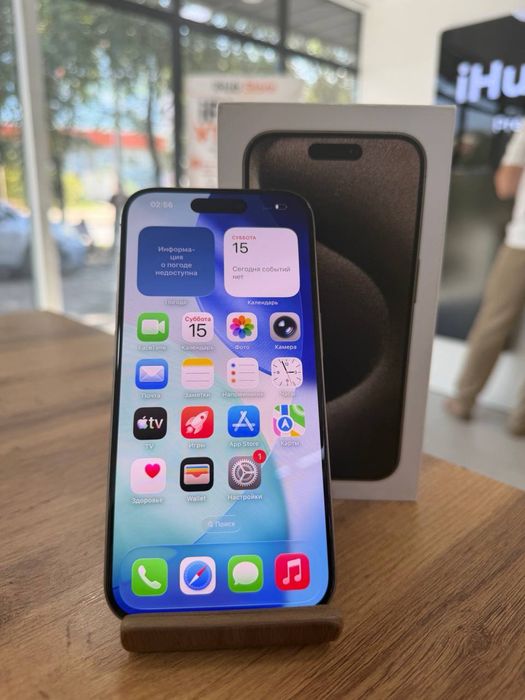 iPhone 15 Pro•256GB/86%СұрТитан Айфон 15 Про•256Гб/86%