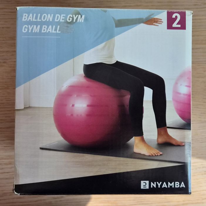 Gym Ball mar 2 + pompa Decathlon