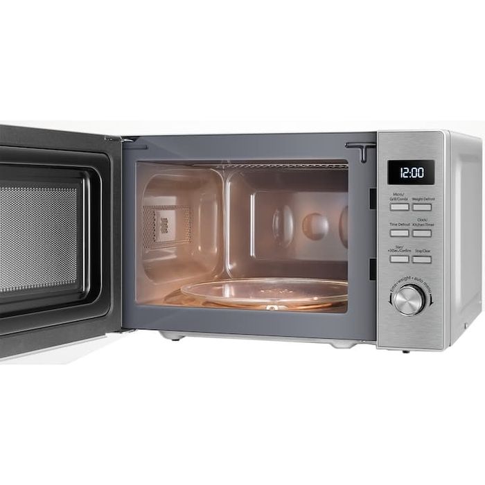 Cuptor cu microunde Beko MGF20210X, 20 l, 800W, Electronic, Grill, Argintiu