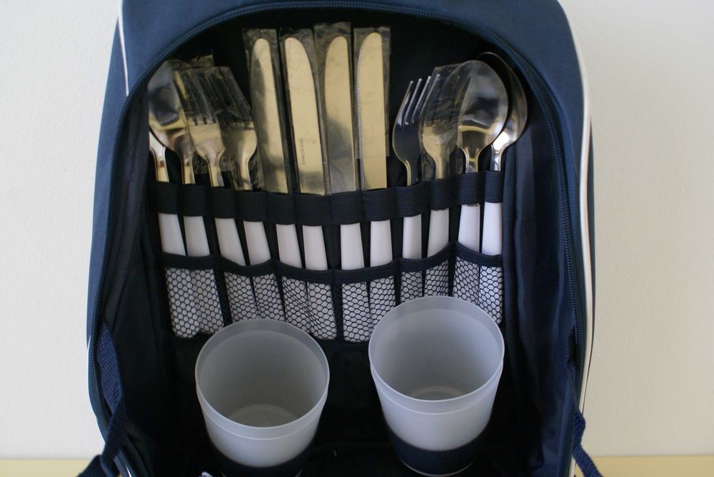 Rucsac de picnic pentru patru persoane