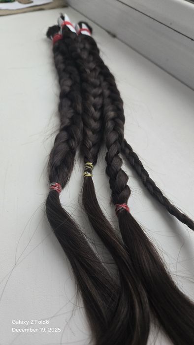 Натуральные волосы,  50см, 130г