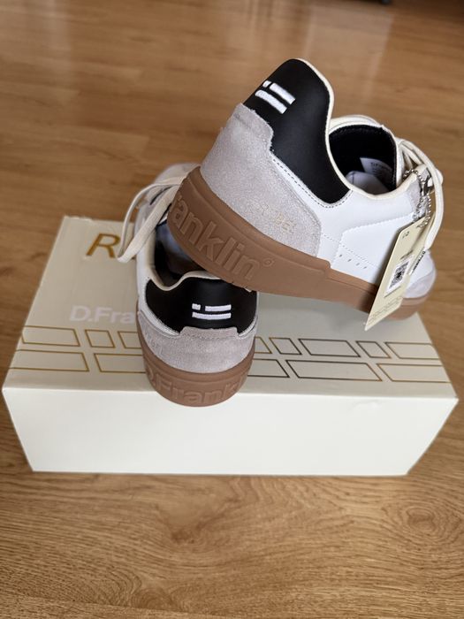 D.Franklin Rebel Basic Flag White