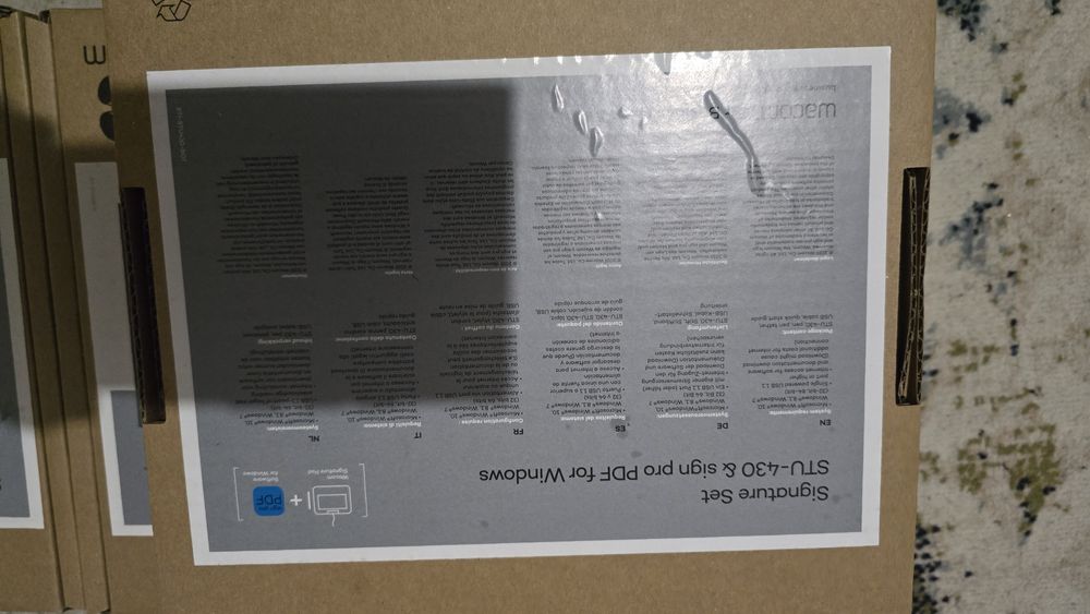 Планшет STU 430 подпис