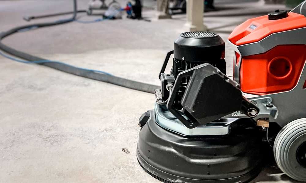 Эпоксидные наливные полы, промышленные полы, шлифовка бетона