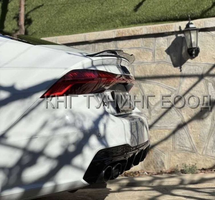 Батман лип спойлер за багажник ауди а7 ц8 / audi a7 c8 spoiler batman 2018+ / добавка